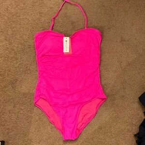 Hot Pink One-Piece Swimsuit